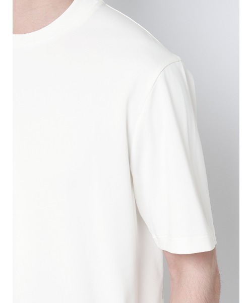 SUIT SQUARE(スーツスクエア)の「オフィT/Tシャツ/半袖/ウォッシャブル/形態安定/プレーティング天竺/無地(Tシャツ/カットソー・メンズ・ホワイト/グレー/ブラック/ブルー・S/L/M/3L/LL)」の7枚目の写真