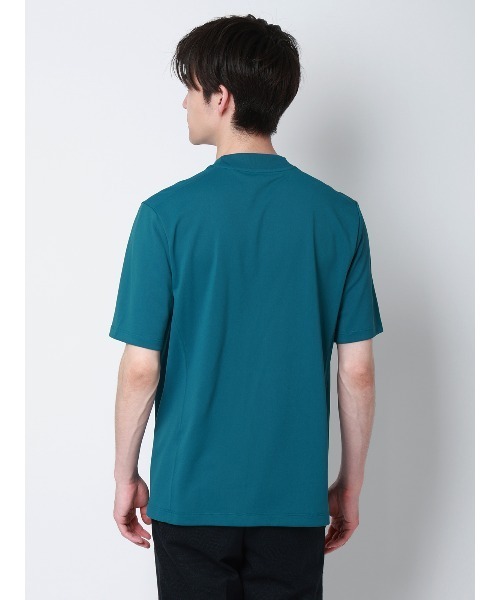 SUIT SQUARE(スーツスクエア)の「オフィT/Tシャツ/半袖/ウォッシャブル/形態安定/プレーティング天竺/無地(Tシャツ/カットソー・メンズ・ホワイト/グレー/ブラック/ブルー・S/L/M/3L/LL)」の20枚目の写真