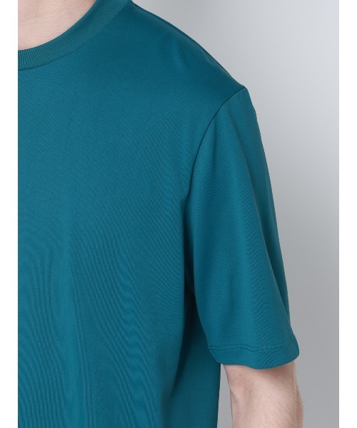 SUIT SQUARE(スーツスクエア)の「オフィT/Tシャツ/半袖/ウォッシャブル/形態安定/プレーティング天竺/無地(Tシャツ/カットソー・メンズ・ホワイト/グレー/ブラック/ブルー・S/L/M/3L/LL)」の18枚目の写真