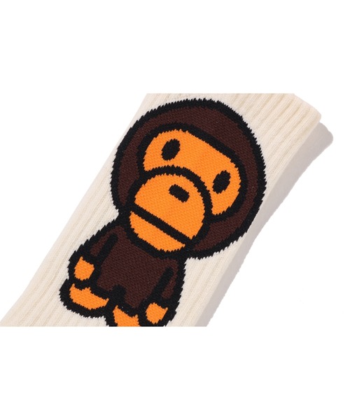 BABY MILO 星と猿柄 コットンショートパンツ M BABY MILO SOCKS UNDERWEAR（ソックス/靴下）｜A BATHING APE（ア