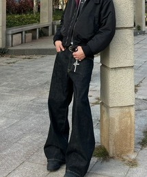 リジッドストレートデニム