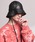 MAISON SPECIAL�i���]���X�y�V�����j�́u�sUNISEX�tArtificial Leather Metro Hat/�A�[�e�B�t�B�V�������U�[���g���n�b�g�yMAISON SPECIAL/���]���X�y�V�����z�i�n�b�g�j�v�b�_�[�N�u���b�N