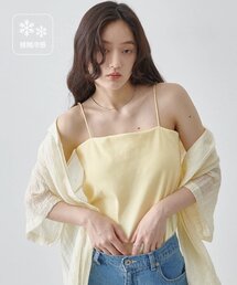 COLONY 2139（コロニートゥーワンスリーナイン）の「接触冷感カップ付キャミソール（キャミソール）」