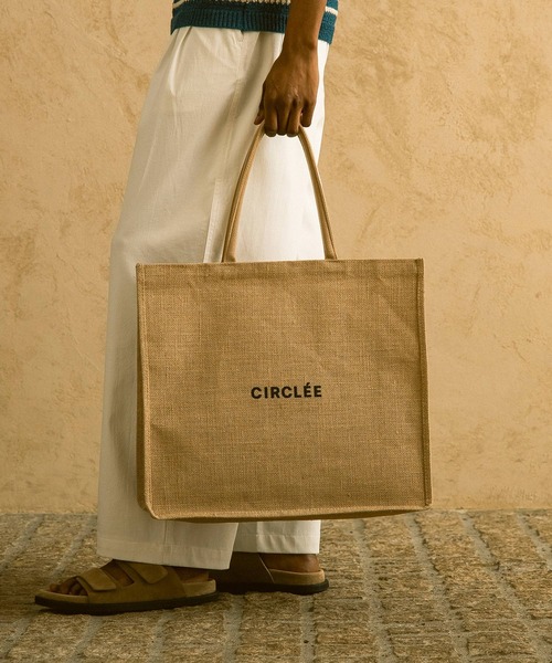CIRCLEE(サークリー)の「CIRCLEE(サークリー)マルシェトートバッグ(トートバッグ・メンズ・ベージュ・ONE SIZE)」の1枚目の写真