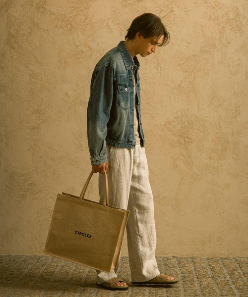 CIRCLEE(サークリー)の「CIRCLEE(サークリー)マルシェトートバッグ(トートバッグ・メンズ・ベージュ・ONE SIZE)」の12枚目の写真