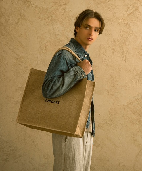 CIRCLEE(サークリー)の「CIRCLEE(サークリー)マルシェトートバッグ(トートバッグ・メンズ・ベージュ・ONE SIZE)」の10枚目の写真