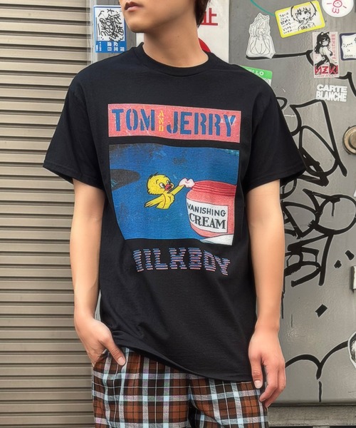 MILKBOY(ミルクボーイ)の「TOM&JERRY CHICKEN Tシャツ(Tシャツ/カットソー・レディース・A/B・M/L)」の2枚目の写真
