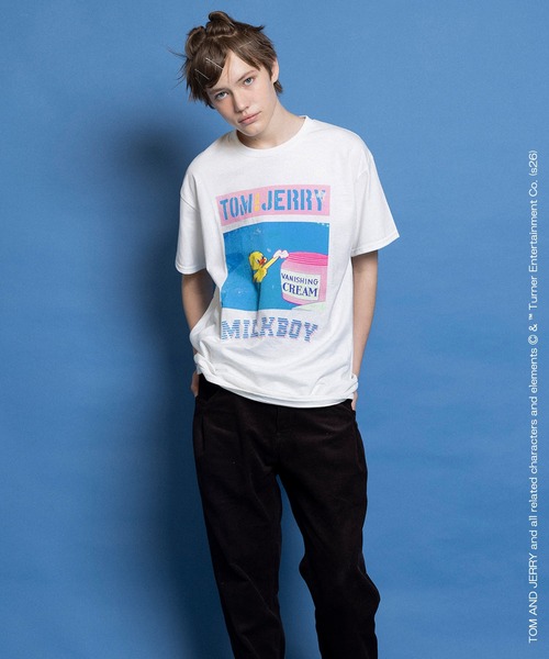 MILKBOY(ミルクボーイ)の「TOM&JERRY CHICKEN Tシャツ(Tシャツ/カットソー・レディース・A/B・M/L)」の11枚目の写真
