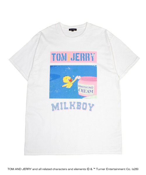 MILKBOY(ミルクボーイ)の「TOM&JERRY CHICKEN Tシャツ(Tシャツ/カットソー・レディース・A/B・M/L)」の6枚目の写真