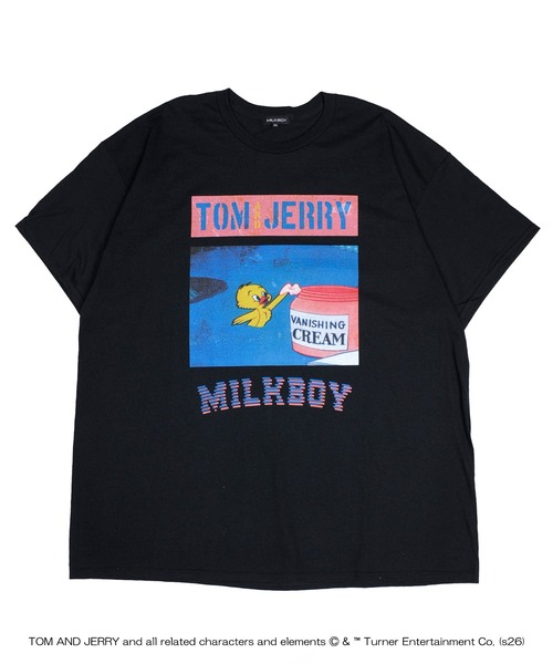 MILKBOY(ミルクボーイ)の「TOM&JERRY CHICKEN Tシャツ(Tシャツ/カットソー・レディース・A/B・M/L)」の4枚目の写真