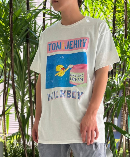 MILKBOY(ミルクボーイ)の「TOM&JERRY CHICKEN Tシャツ(Tシャツ/カットソー・レディース・A/B・M/L)」の10枚目の写真