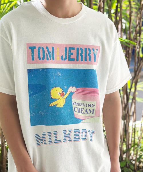 MILKBOY(ミルクボーイ)の「TOM&JERRY CHICKEN Tシャツ(Tシャツ/カットソー・レディース・A/B・M/L)」の8枚目の写真