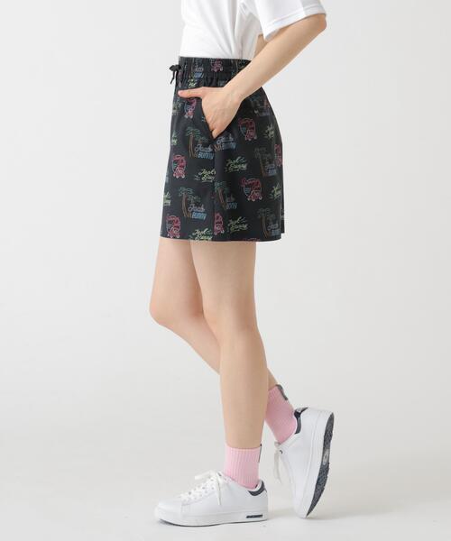 Jack Bunny!!(ジャックバニー)の「【Jack Bunny!!】HyperHelix 椰子の木プリントスカート(スカート・レディース・ベージュ/ブラック・SMALL/LARGE/MEDIUM)」の4枚目の写真
