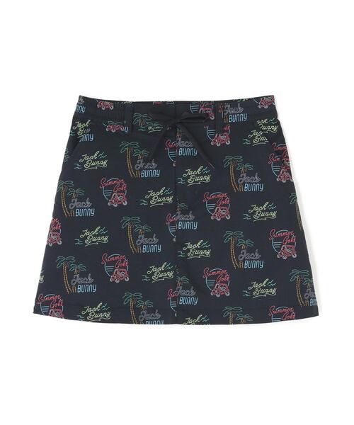 Jack Bunny!!(ジャックバニー)の「【Jack Bunny!!】HyperHelix 椰子の木プリントスカート(スカート・レディース・ベージュ/ブラック・SMALL/LARGE/MEDIUM)」の10枚目の写真