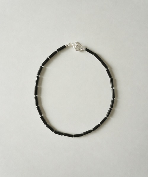 stan(スタン)の「"Bamboo" knot choker(ネックレス・レディース・ブラック・FREE)」の5枚目の写真