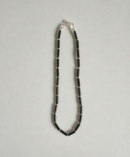 stan(スタン)の「"Bamboo" knot choker(ネックレス・レディース・ブラック・FREE)」の7枚目の写真
