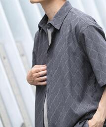 ITEMS URBANRESEARCH | ジオメレース レギュラーカラー 半袖シャツ(シャツ/ブラウス)