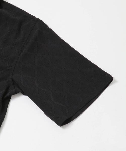ITEMS URBANRESEARCH(アイテムズ アーバンリサーチ)の「ジオメレース レギュラーカラー 半袖シャツ(シャツ/ブラウス・メンズ・ホワイト/ブラック・MEDIUM/LARGE)」の16枚目の写真