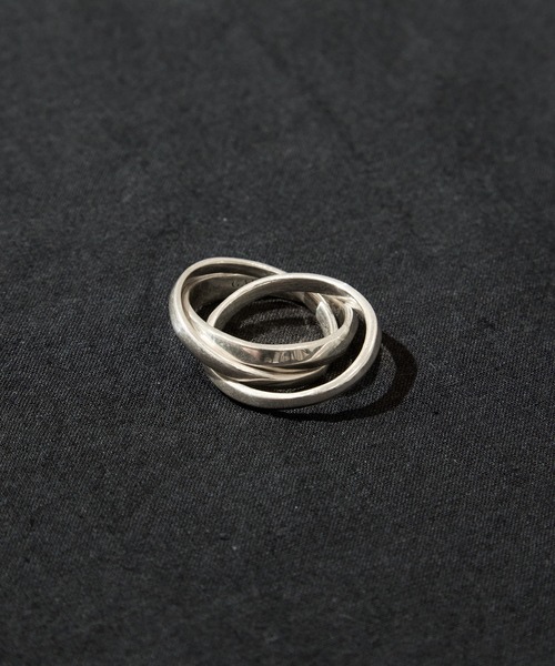 GARNI(ガルニ)の「【GARNI/ガルニ】Union Triple Band Ring(リング・メンズ・シルバー・19号/17号)」の1枚目の写真