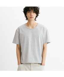 THEN OUR（デンアワー）の「クロップUネック半袖Tシャツ - 3カラー（Tシャツ/カットソー）」