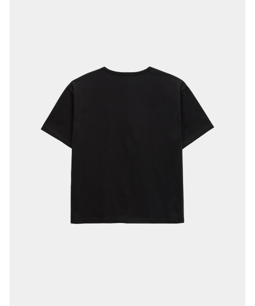THEN OUR(デンアワー)の「クロップUネック半袖Tシャツ - 3カラー(Tシャツ/カットソー・メンズ・ホワイト/ブラック/グレー・X-LARGE/LARGE/MEDIUM)」の7枚目の写真
