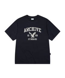 ARCHIVE EAGLE クールコットンオーバーサイズ半袖 (SISSTD-0268)