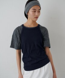 SHENERY | ワッシャーT×アメスリタンクSET(Tシャツ/カットソー)