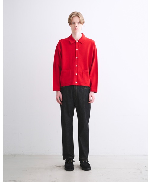 Traditional Weatherwear(トラディショナルウェザーウェア)の「WAVERLY KNIT(ニット/セーター・メンズ・ブラック/レッド/ネイビー/ブラウン・L/M/S)」の5枚目の写真