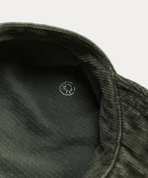 RRL(ダブル アール エル)の「コーデュロイ レイルロード キャップ(キャップ・メンズ・グリーン・M/L)」の4枚目の写真