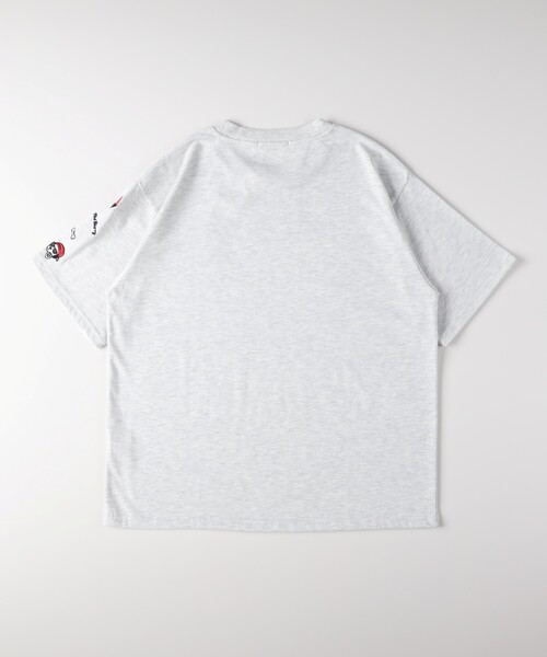 Right-on(ライトオン)の「ドッグ刺繍ビッグTシャツ(Tシャツ/カットソー・レディース・ネイビー/アイボリー・05/04/03)」の15枚目の写真