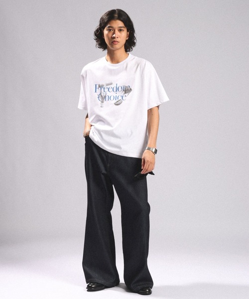 RAGEBLUE(レイジブルー)の「<接触冷感/吸水速乾>PHOTOGRAPHIC PRINT T-SHIRT/フォトグラフィックプリントTシャツ(Tシャツ/カットソー・メンズ・ホワイト系その他/ホワイト系その他2/ブラック・MEDIUM/LARGE)」の18枚目の写真