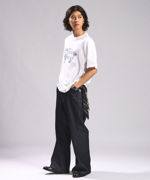RAGEBLUE(レイジブルー)の「<接触冷感/吸水速乾>PHOTOGRAPHIC PRINT T-SHIRT/フォトグラフィックプリントTシャツ(Tシャツ/カットソー・メンズ・ホワイト系その他/ホワイト系その他2/ブラック・MEDIUM/LARGE)」の21枚目の写真