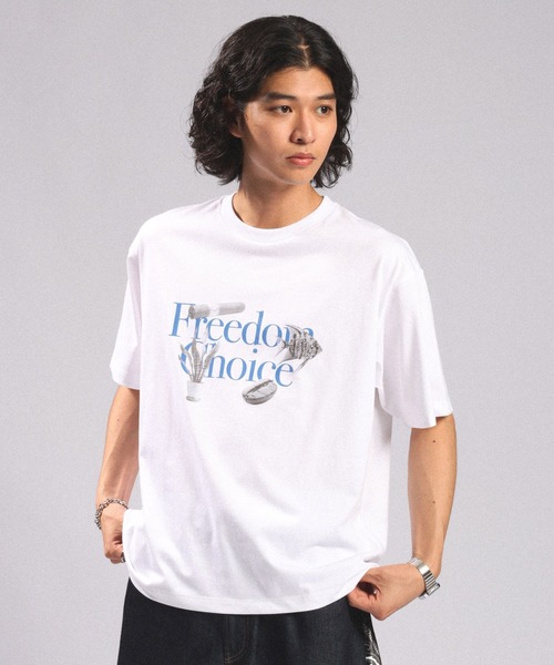 RAGEBLUE(レイジブルー)の「<接触冷感/吸水速乾>PHOTOGRAPHIC PRINT T-SHIRT/フォトグラフィックプリントTシャツ(Tシャツ/カットソー・メンズ・ホワイト系その他/ホワイト系その他2/ブラック・MEDIUM/LARGE)」の22枚目の写真