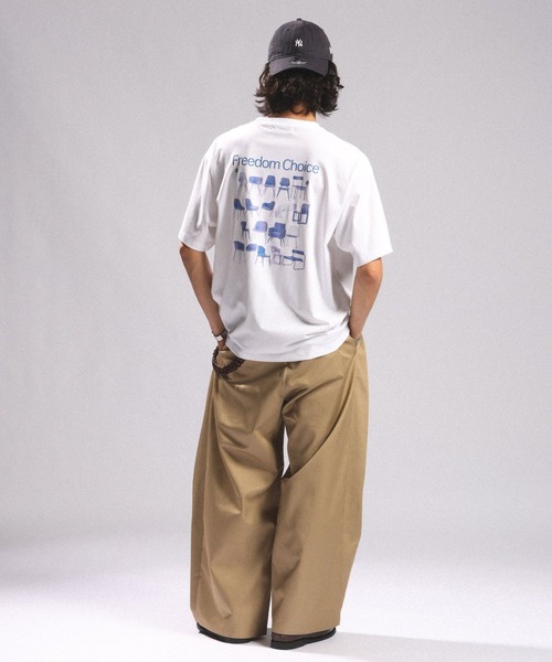 RAGEBLUE(レイジブルー)の「<接触冷感/吸水速乾>PHOTOGRAPHIC PRINT T-SHIRT/フォトグラフィックプリントTシャツ(Tシャツ/カットソー・メンズ・ホワイト系その他/ホワイト系その他2/ブラック・MEDIUM/LARGE)」の17枚目の写真