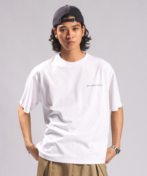 RAGEBLUE(レイジブルー)の「<接触冷感/吸水速乾>PHOTOGRAPHIC PRINT T-SHIRT/フォトグラフィックプリントTシャツ(Tシャツ/カットソー・メンズ・ホワイト系その他/ホワイト系その他2/ブラック・MEDIUM/LARGE)」の4枚目の写真