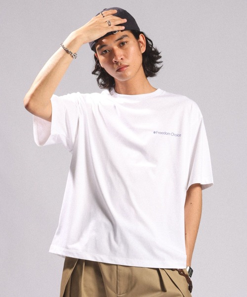 RAGEBLUE(レイジブルー)の「<接触冷感/吸水速乾>PHOTOGRAPHIC PRINT T-SHIRT/フォトグラフィックプリントTシャツ(Tシャツ/カットソー・メンズ・ホワイト系その他/ホワイト系その他2/ブラック・MEDIUM/LARGE)」の6枚目の写真