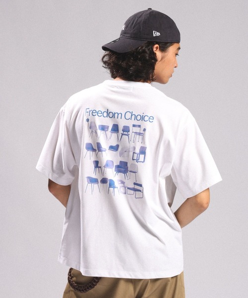 RAGEBLUE(レイジブルー)の「<接触冷感/吸水速乾>PHOTOGRAPHIC PRINT T-SHIRT/フォトグラフィックプリントTシャツ(Tシャツ/カットソー・メンズ・ホワイト系その他/ホワイト系その他2/ブラック・MEDIUM/LARGE)」の7枚目の写真
