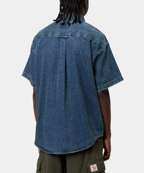 Carhartt WIP(カーハートダブリューアイピー)の「【Carhartt WIP】S/S LUCAS SHIRT I034575(シャツ/ブラウス・メンズ・ブルー・L)」の3枚目の写真