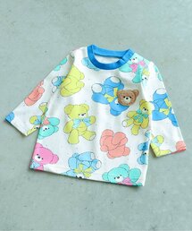 apres les cours | tiny bear Palette 総柄長袖Tシャツ(その他ベビーウェア)