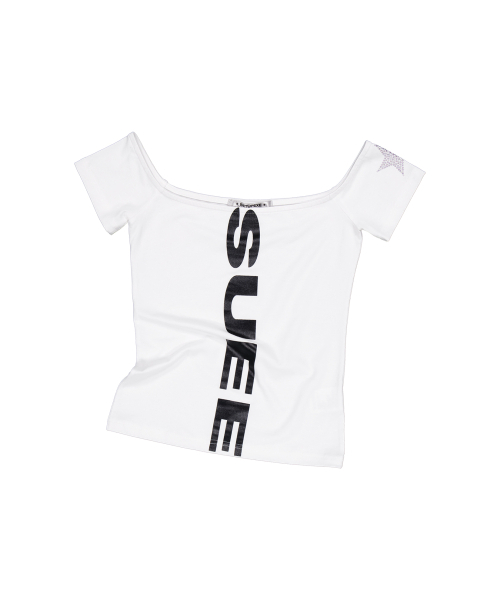 SETUP-EXE(セットアップイーエックスイー)の「VERTICAL OFF-SHOULDER TOP / WHITE(Tシャツ/カットソー・レディース・その他・OS)」の9枚目の写真