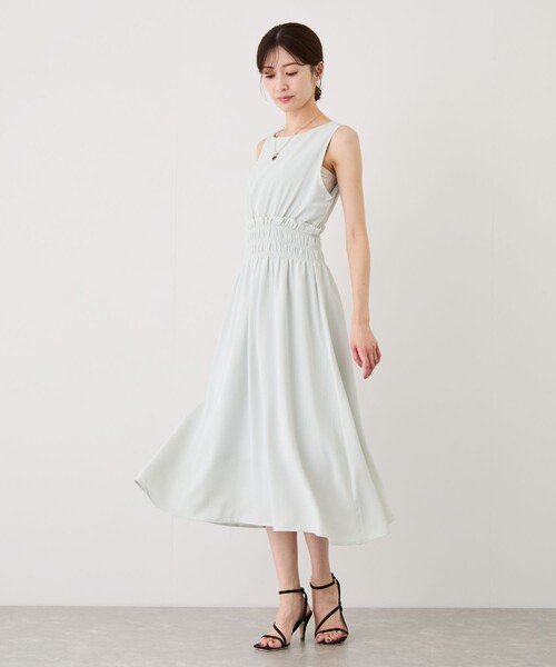 Jayro(ジャイロ)の「ゴムシャーリングワンピース(ワンピース・レディース・ピンク/パープル/ブラック系その他/ライトグリーン/ネイビー/イエロー系その他/ブルー系その他4・M)」の13枚目の写真
