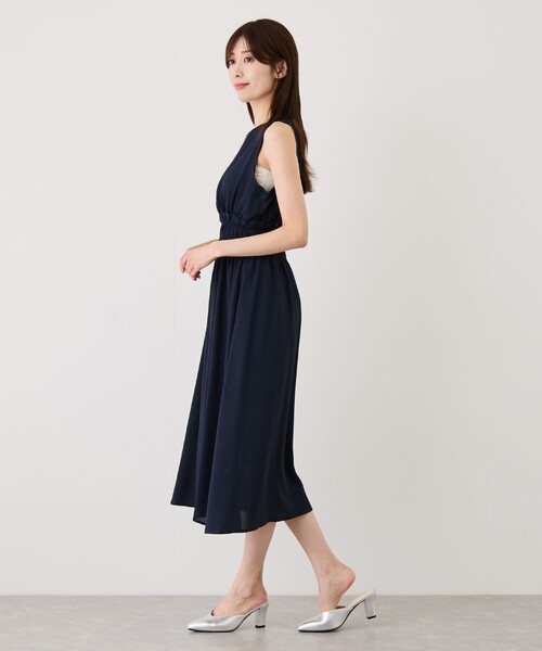 Jayro(ジャイロ)の「ゴムシャーリングワンピース(ワンピース・レディース・ピンク/パープル/ブラック系その他/ライトグリーン/ネイビー/イエロー系その他/ブルー系その他4・M)」の18枚目の写真