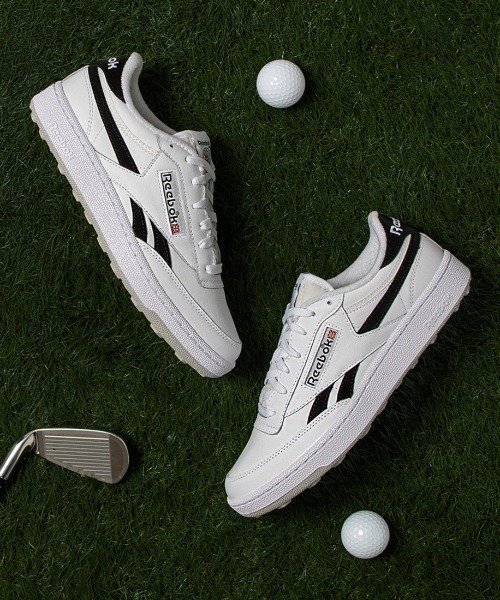 Reebok(リーボック)の「クラブシー ゴルフ リベンジ / CLUB C GOLF REVENGE(スニーカー・メンズ・ホワイト/ホワイト×ブラック/ホワイト×グリーン・28.5cm/28.0cm/26.5cm/29.0cm/27.5cm/26.0cm/25.0cm/27.0cm)」の3枚目の写真