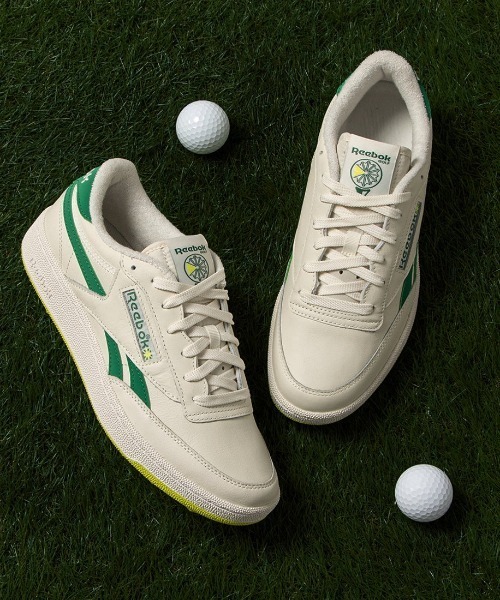 Reebok(リーボック)の「クラブシー ゴルフ リベンジ / CLUB C GOLF REVENGE(スニーカー・メンズ・ホワイト/ホワイト×ブラック/ホワイト×グリーン・28.5cm/28.0cm/26.5cm/29.0cm/27.5cm/26.0cm/25.0cm/27.0cm)」の4枚目の写真
