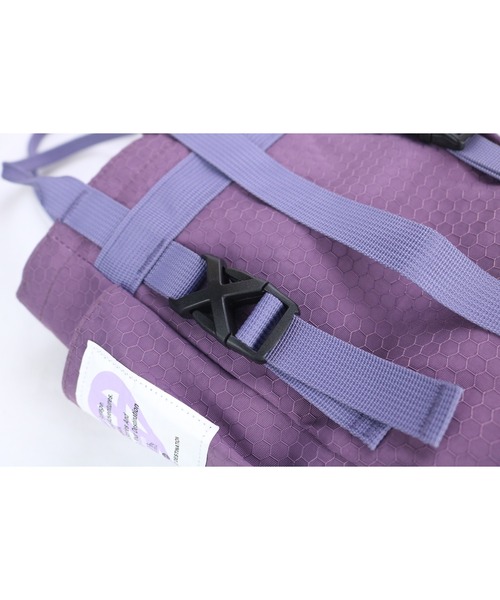 OFFWINTER（オフウィンター）の「【OFFWINTER】多機能 2WAY バケットバッグ / 巾着ショルダー S（ショルダーバッグ・メンズ・ライトパープル/ブラック/パープル・FREE）」の15枚目の写真