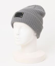 Dickies（ディッキーズ）の「【Dickies】DK EX LEATHERTOUCH PATCH KNITWATCH / ディッキーズ ニットキャップ（ニットキャップ/ビーニー）」