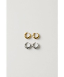 [STAINLESS]3D MINI HOOP PIERCE