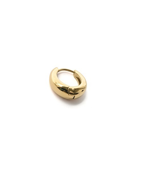 marjour（マージュール）の「[STAINLESS]3D MINI HOOP PIERCE（ピアス（両耳用）・レディース・シルバー/ゴールド・FREE）」の9枚目の写真