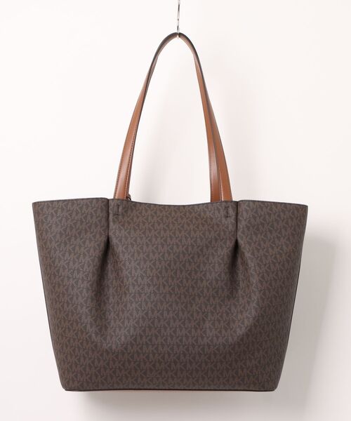 MICHAEL KORS（マイケルコース）の「CARSON トート ラージ - MKシグネチャー（トートバッグ・レディース・ブラウン・FREE）」の2枚目の写真