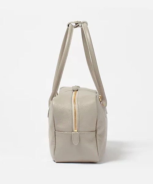 YOUNG&OLSEN The DRYGOODS STORE(ヤングアンドオルセン)の「YOUNG & OLSEN/ヤングアンドオルセン EMBOSSED LEATHER STUDENT M エンボスレザー スチューデント トートバッグ ハンドバッグ 2026新作 再入荷(ハンドバッグ・レディース・ブラック/ブラウン/ベージュ・FREE)」の4枚目の写真